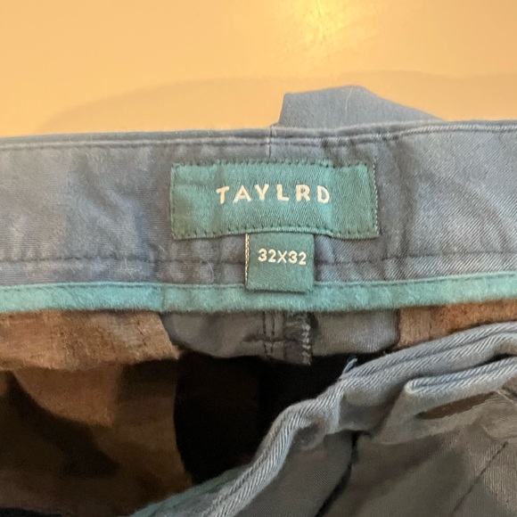 FOUR PANTS: Taylrd slim fit flat front pants 32/32 - Picture 12 of 14
